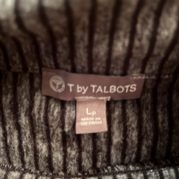 T by Talbots women’s cowl neck, shirt, size large, petite - Picture 2 of 3